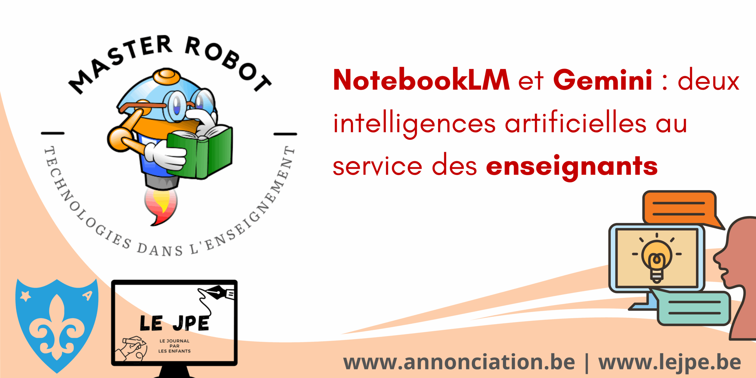 NotebookLM et Gemini - Master Robot